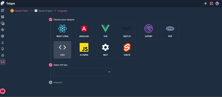 Framework integrations