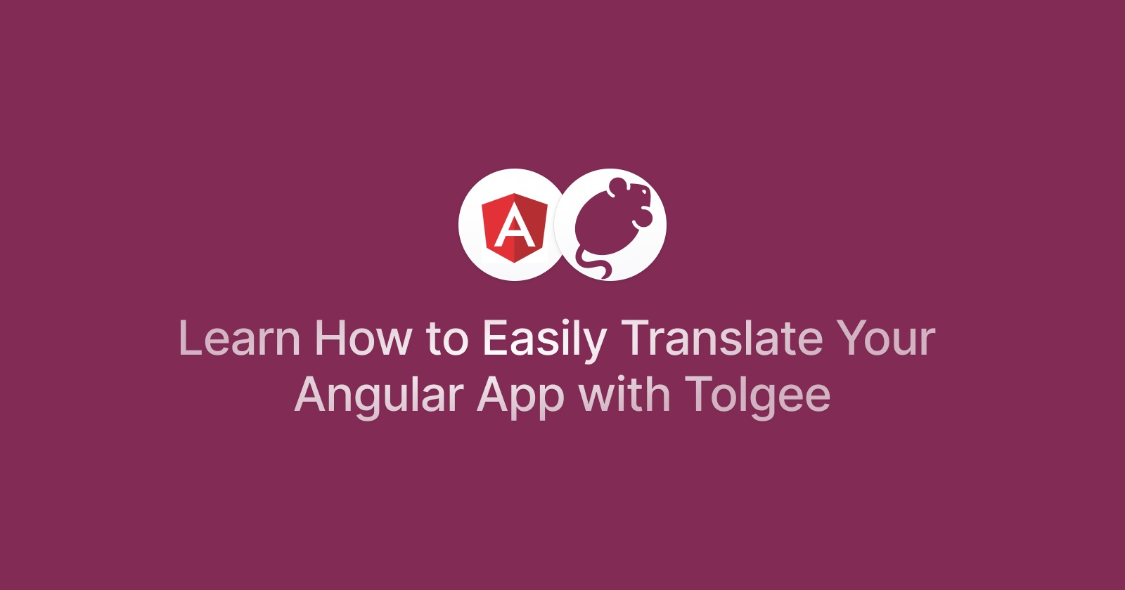 Angular Tolgee