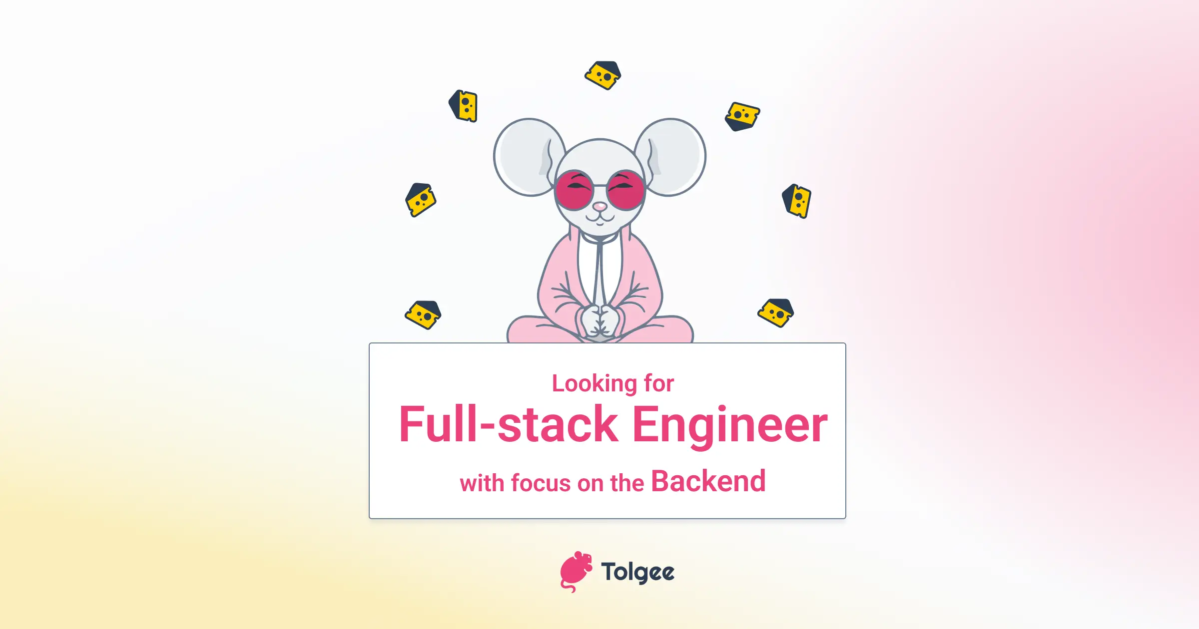 We are hiring Full-stack engineer with focus on backend